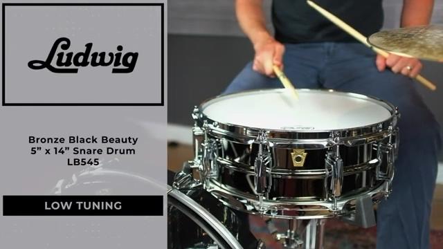 视听：Ludwig LB545 5×14 Bronze Black Beauty 系列军鼓 | 『蓝致乐器』